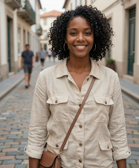 Black woman on a weekend travel trip, a member of our aviator dating site for pilot singles