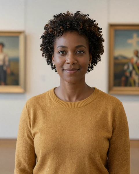 Verified woman at a museum seeking retired military singles on a veteran dating site